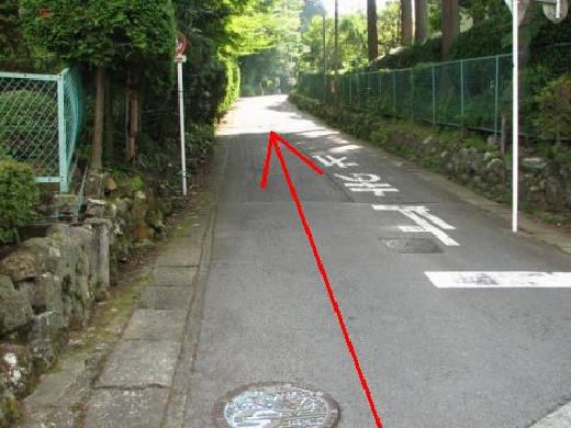 強羅駅からの道のり8