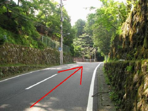 公園下駅からの道のり3