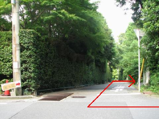 公園下駅からの道のり5